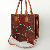 LC-ADBG615B Tote Genuine Western Leather Women Bag