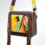 LC-ADBGM109P7 Crossbody Genuine Western Leather Women Bag