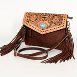 LC-ADBGD122 Envelope Genuine Western Leather Women Bag