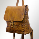 LC-ADBGM135 Backpack Genuine Western Leather Women Bag