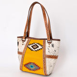 LC-ADBG617B Tote Genuine Western Leather Women Bag