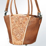 LC-ADBG621B Tote Genuine Western Leather Women Bag