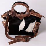 LC-ADBG623A Tote Genuine Western Leather Women Bag Belle