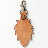 ADKR164 Hand Tooled Genuine Leather Keyring