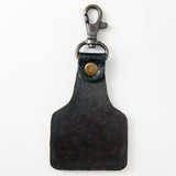 ADKR165 Hand Tooled Genuine Leather Keyring