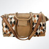 LC-ADBGZ343 Duffel Genuine Western Leather Women Bag