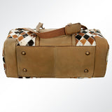 LC-ADBGZ343 Duffel Genuine Western Leather Women Bag