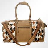 LC-ADBGZ343 Duffel Genuine Western Leather Women Bag