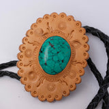 LC-ADJW103A Braided Genuine Leather Jewelry Necklace