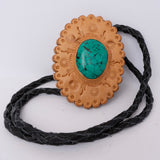 LC-ADJW103A Braided Genuine Leather Jewelry Necklace