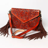 LC-ADBGK103 Envelope Genuine Western Leather Women Bag