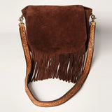 LC-ADBGK107 Crossbody Genuine Western Leather Women Bag