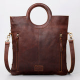 LC-ADBGM154 Tote Genuine Western Leather Women Bag