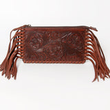 LC-ADBGK119 Wristlet Genuine Western Leather Women Bag