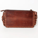 LC-ADBGK119 Wristlet Genuine Western Leather Women Bag