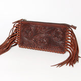 LC-ADBGK119 Wristlet Genuine Western Leather Women Bag