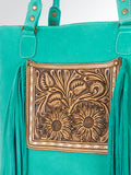 ADBG662 Tote Hand Tooled Genuine Western Leather Women Bag