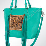 ADBG662 Tote Hand Tooled Genuine Western Leather Women Bag