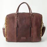 LC-ADBGI160 Duffel Genuine Western Leather Women Bag