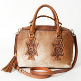 LC-ADBGI172B Tote Genuine Western Leather Women Bag Jane