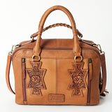 LC-ADBGI172B Tote Genuine Western Leather Women Bag Jane