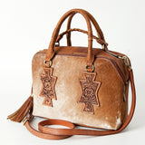 LC-ADBGI172B Tote Genuine Western Leather Women Bag Jane