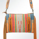 ADBGZ373 Crossbody Saddle Blanket Genuine Western Leather Women Bag