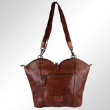 SWC136BTAN Hobo Genuine Leather women bag western Bag