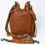 SWC137TAN Tote Genuine Leather women bag western Bag