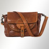 SWC162TAN Crossbody Genuine Leather women bag western Bag