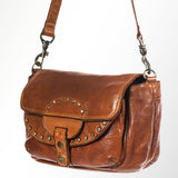 SWC162TAN Crossbody Genuine Leather women bag western Bag