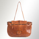 SWC165TAN Envelope Genuine Leather women bag western Bag