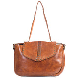 SWC165TAN Envelope Genuine Leather women bag western Bag