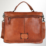 SWC171TAN Briefcase Genuine Leather women bag western Bag