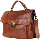 SWC171TAN Briefcase Genuine Leather women bag western Bag