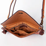 LC-ADBGA170 Envelope Genuine Western Leather Women Bag