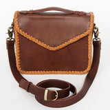 LC-ADBGD137 Envelope Genuine Western Leather Women Bag