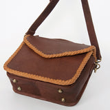 LC-ADBGD137 Envelope Genuine Western Leather Women Bag