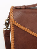 LC-ADBGD137 Envelope Genuine Western Leather Women Bag