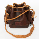 ADBGD140 Bucket Genuine Western Leather Women Bag