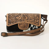 ADBG681 Wallet Hand Tooled Genuine Western Leather Women Bag