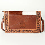 ADBG683 Wallet Hand Tooled Genuine Western Leather Women Bag