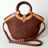 LC-ADBG689A Tote Genuine Western Leather Women Bag