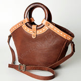 LC-ADBG689A Tote Genuine Western Leather Women Bag