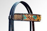 ADPAR150-Western Leather Headstall