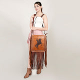 LC-ADBGZ388 Messenger Genuine Western Leather Women Bag