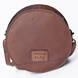 ADBGZ389 Canteen Hair On Genuine Western Leather Women Bag