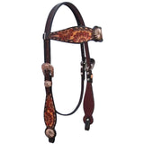 BER112-Western Leather Headstall