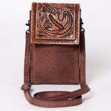 ADBGZ326 Cellphone Holder Genuine Western Leather Women Bag