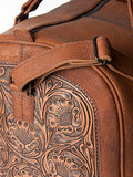 LC-ADBG721 Duffel Genuine Western Leather Women Bag